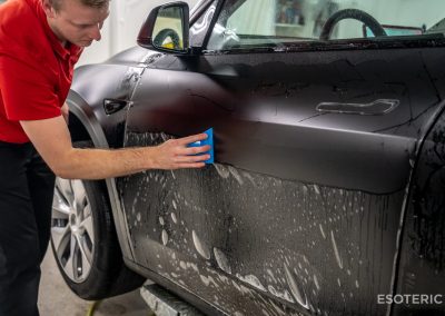 Tesla Model Y Satin PPF Wrap 12