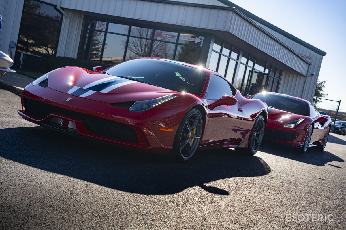 Ferrari Detailing & PPF 81 Ferrari 458 Speciale PPF Wrap 25