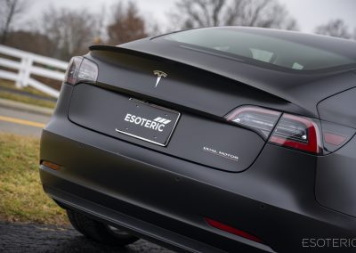 Tesla Model 3 Satin PPF Wrap 13
