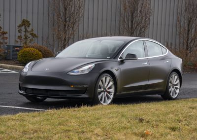 Tesla Model 3 Satin PPF Wrap 20