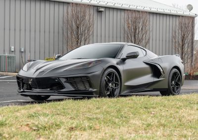 c8 corvette satin ppf flowform wheels 08