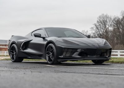 c8 corvette satin ppf flowform wheels 10