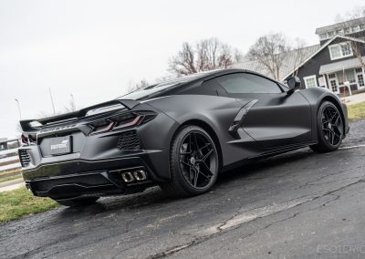 c8 corvette satin ppf flowform wheels 21
