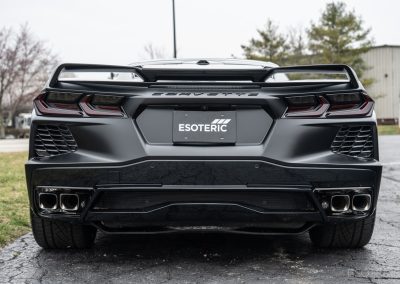 c8 corvette satin ppf flowform wheels 23