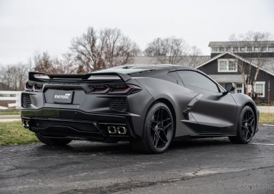 c8 corvette satin ppf flowform wheels 26