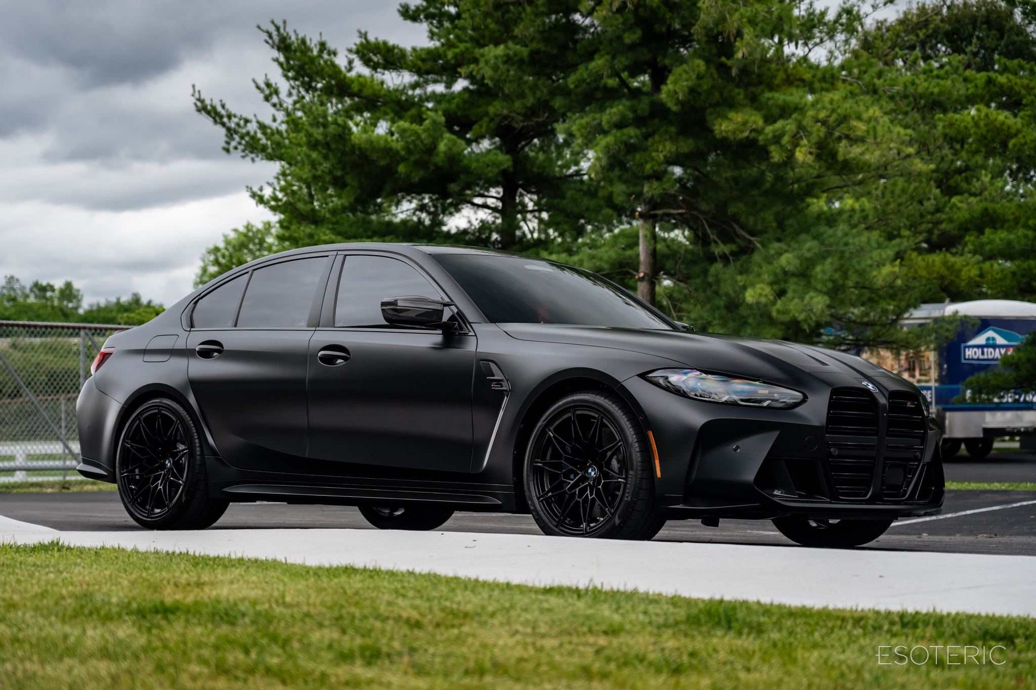 BMW M3 Competition Satin Black ESOTERIC